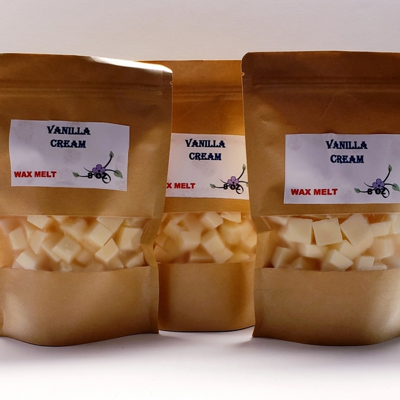 VANILLA CREAM Super Fragrance Wax Melts, 8 oz - Picture 5 of 5